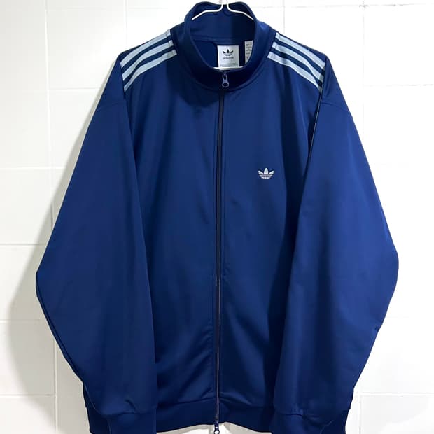 아디다스 bb트랙탑 네이비 져지