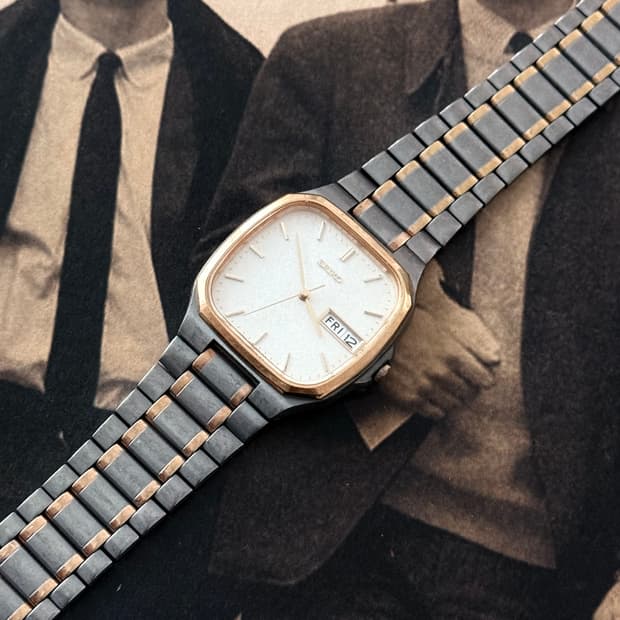 세이코 Seiko 스퀘어 콤비