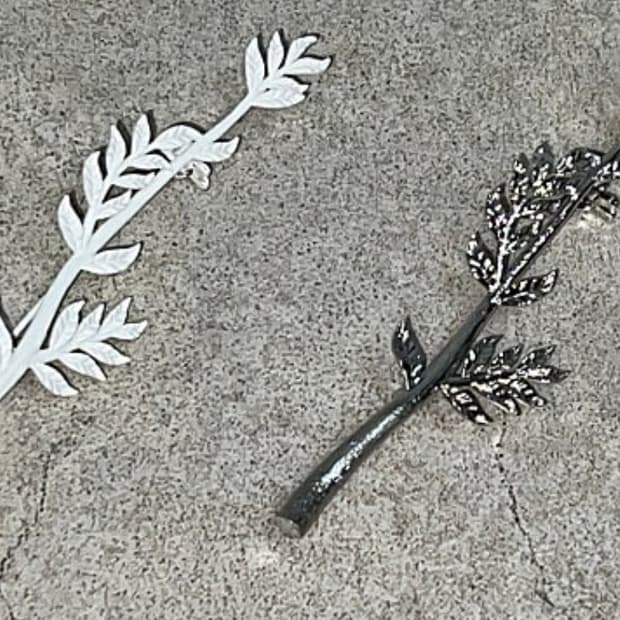 Stu 브로치 실버 판매합니다.