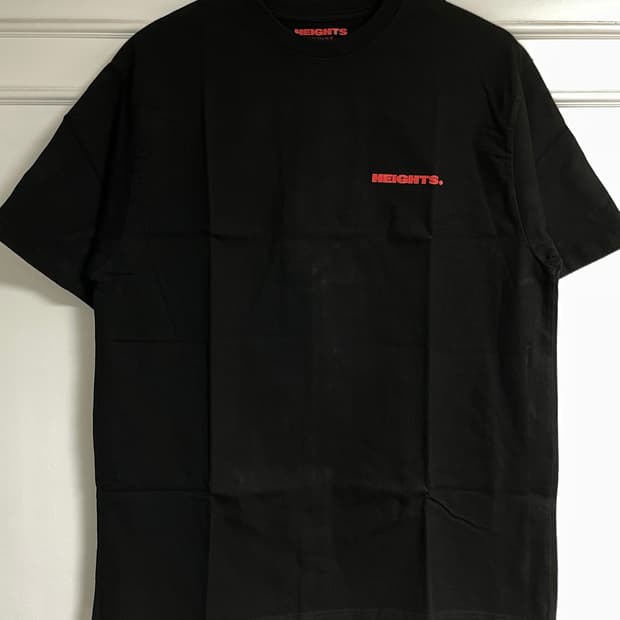 HEIGHTS. Exchange S/S Tee Black L