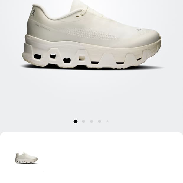 온러닝 파프 화이트 W250 새상품