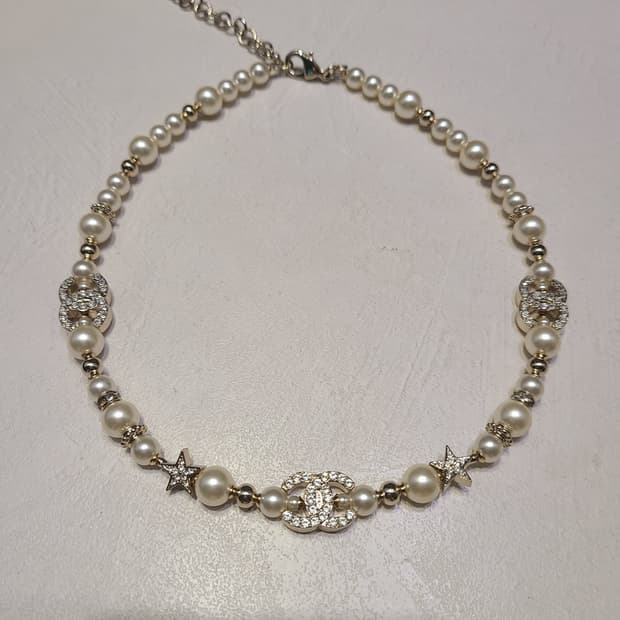 샤넬 진주초커 새제품