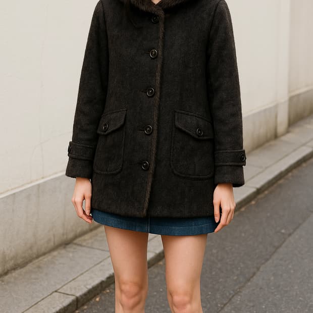 꼼빠니아 COMPAGNA 머스커렛 알파카 코트_55