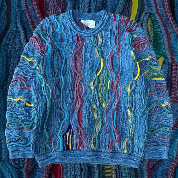 Coogi Blues Cable Knit  Price 