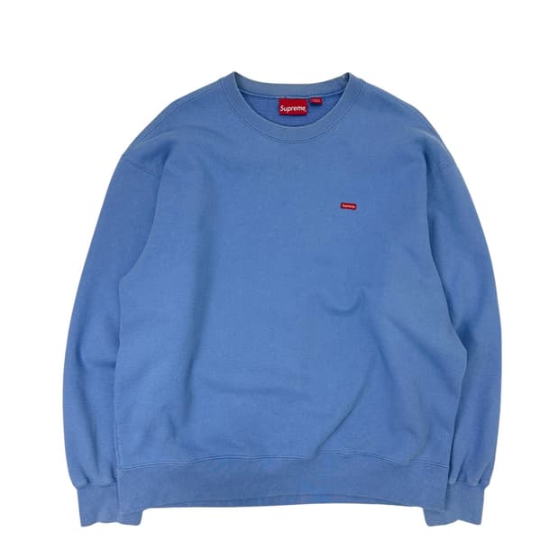 슈프림 스몰 박스로고 크루넥 맨투맨