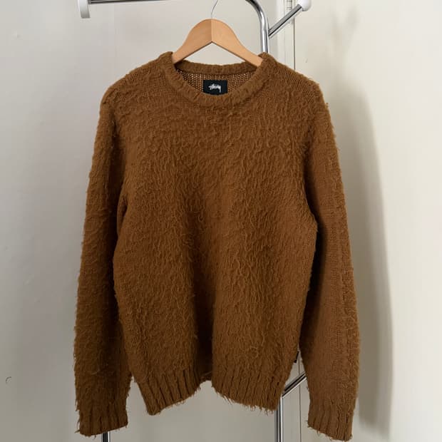 스투시 모헤어 니트 M사이즈