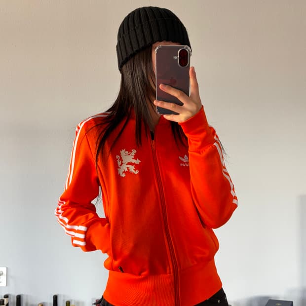 [XS]아디다스 네덜란드 국대 트랙탑 져지