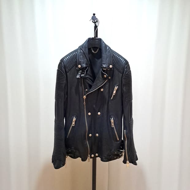 (택포) 프섬 스타일 이태리 양가죽 바이커 자켓 100-105 B145