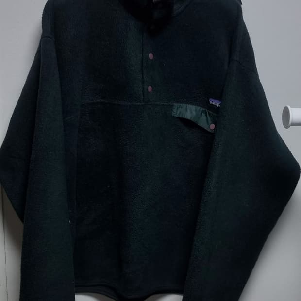 파타고니아 신칠라 딥그린 퍼플 L 미국생산