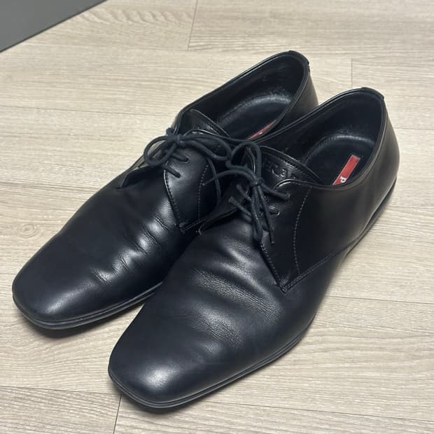 (270) 빈티지 프라다 스포츠 더비 슈즈