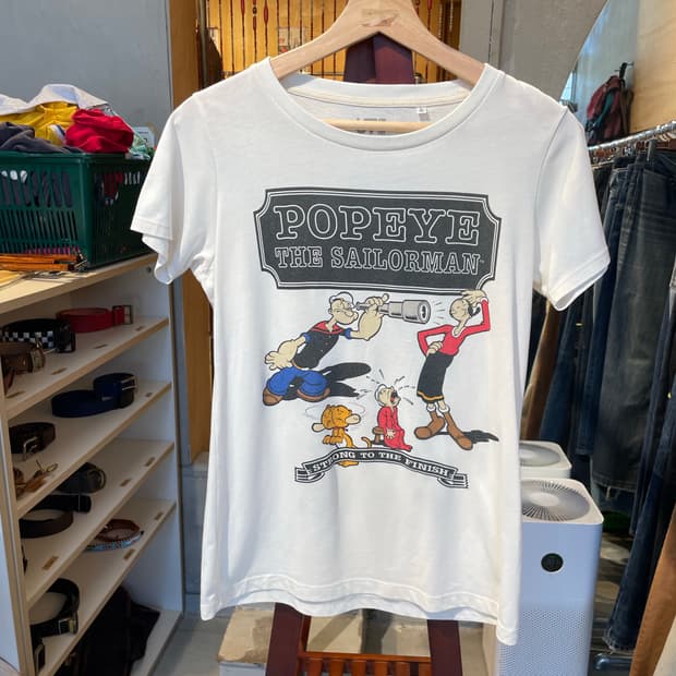 뽀빠이 티셔츠 슬림핏