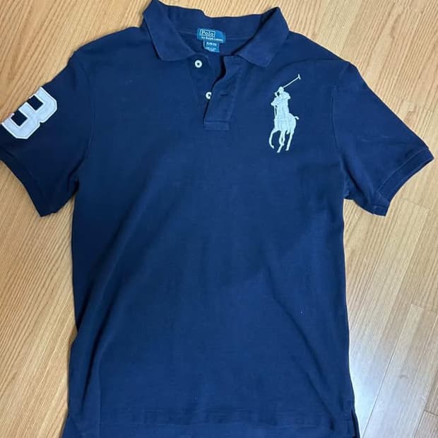 폴로 랄프로렌 빅포니 치프키프 반팔 카라티 네이비