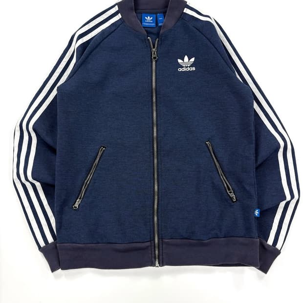  아디다스 여성 블루종 져지 