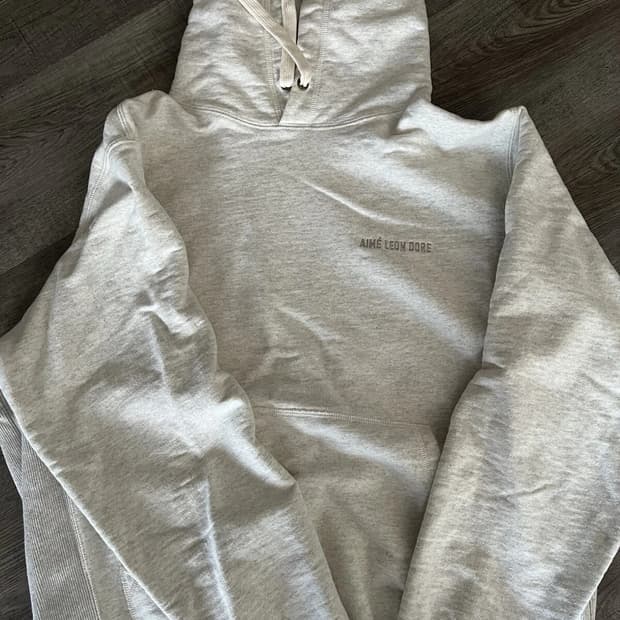 에임 레온 도르 마이크로 로고 후디