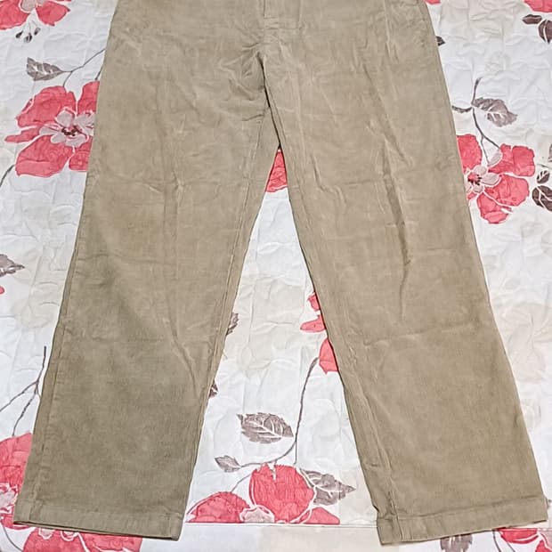 무신사 코듀로이바지 34인치 기장105