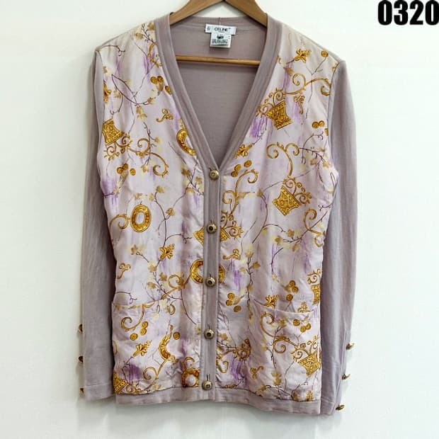 셀린느 니트 가디건 S 0320