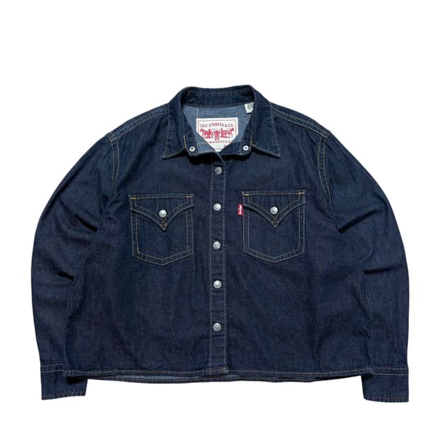 리바이스 엔진 데님셔츠