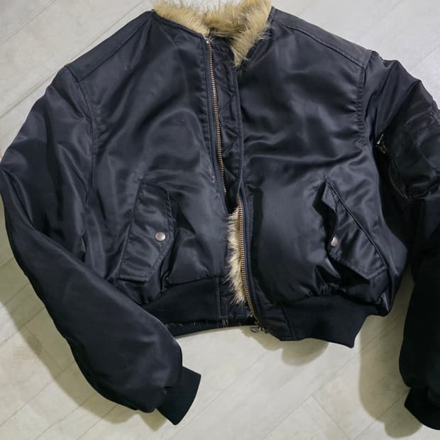 노이어 샤기 퍼 자켓 48