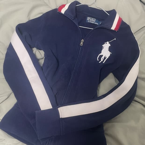 폴로 랄프로렌 빅포니 네이비 집업 s