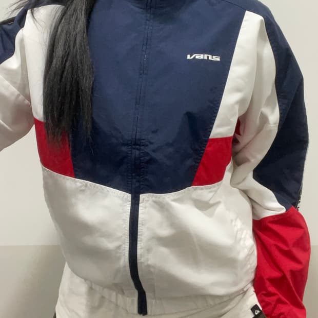 Vans 반스 사이드 로고테이핑 윈드 브레이커