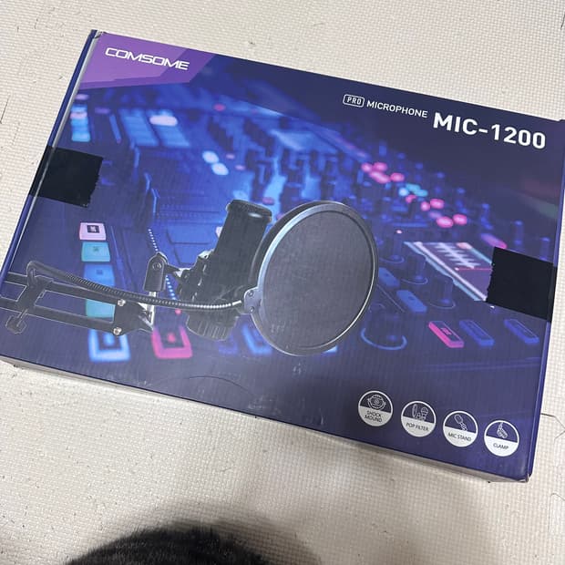 컴썸 MIC-1200 PRO 마이크 세트