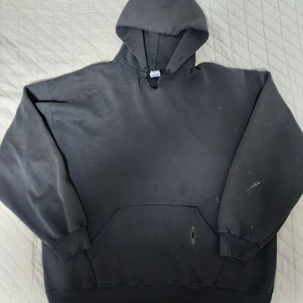 90s 러셀 후드티