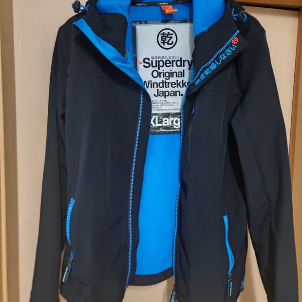 슈퍼드라이 소프트쉘 후드자켓