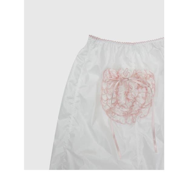 ribbon frill cake skirt
