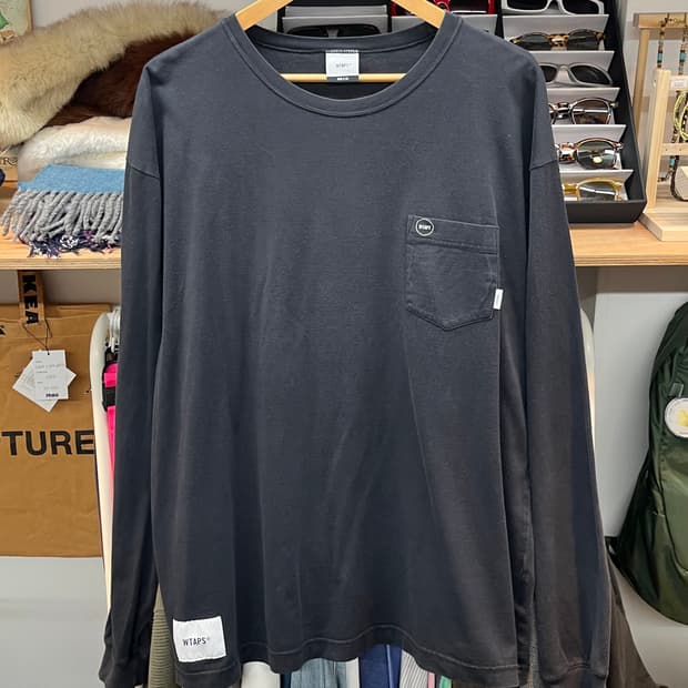 [105] 더블탭스 포켓 롱슬리브 3사이즈 