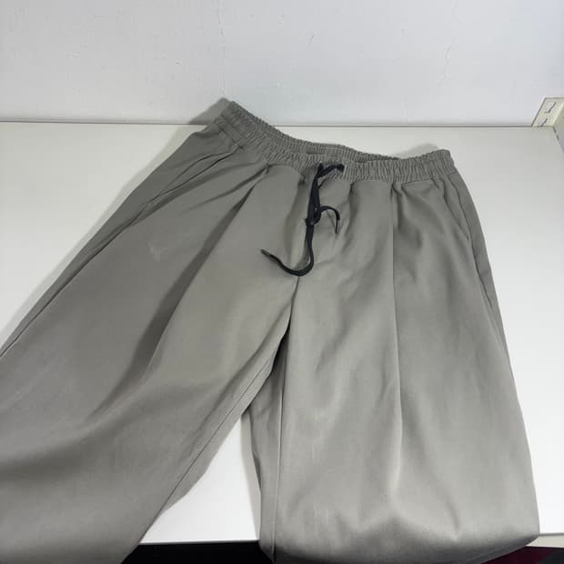 L-XL 세븐셀라 라이트카키 루즈핏 코튼 조거팬츠