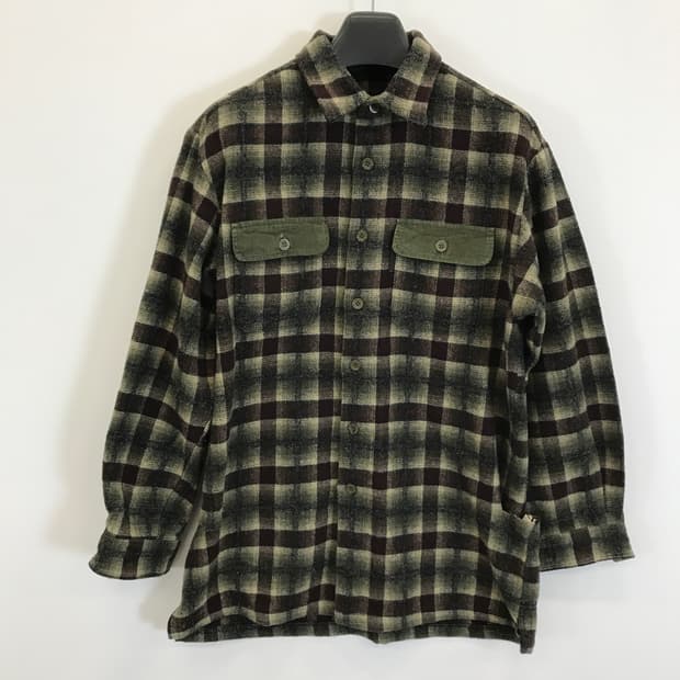 마리떼프랑소와저버 90s 울플란넬 체크셔츠 [95]