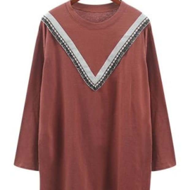 에스닉 티셔츠 F 새상품