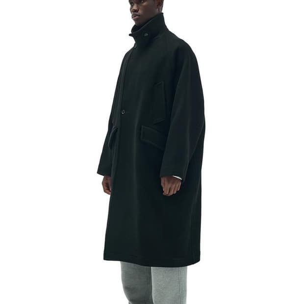 m) 모이프 moif trc coat black