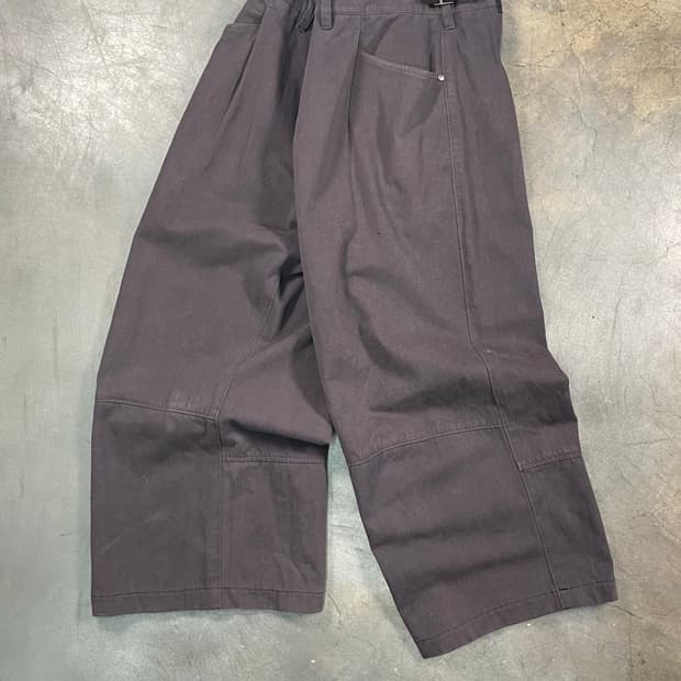 폴리테루 원턱 고시마 팬츠