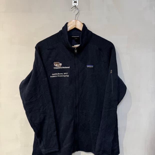 파타고니아 네이비 플리스 집업