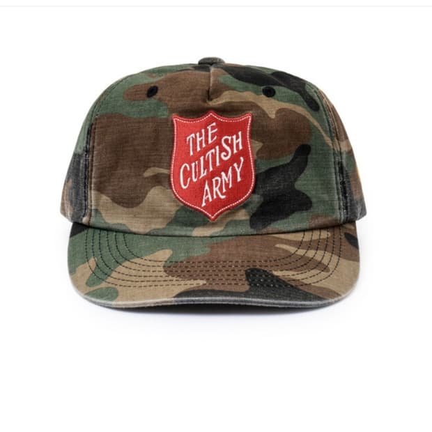 컬트히어로 Cultish Army 5pannel Cap (Camo)