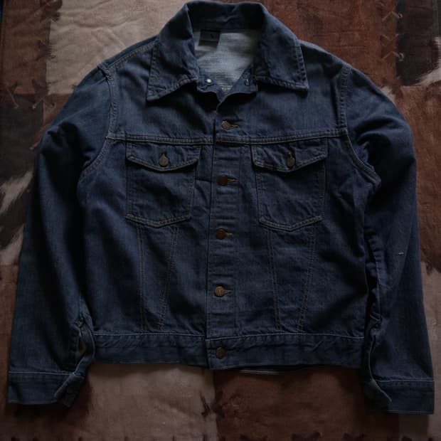 70s Sears Roebucks Selvedge Denim Jacket