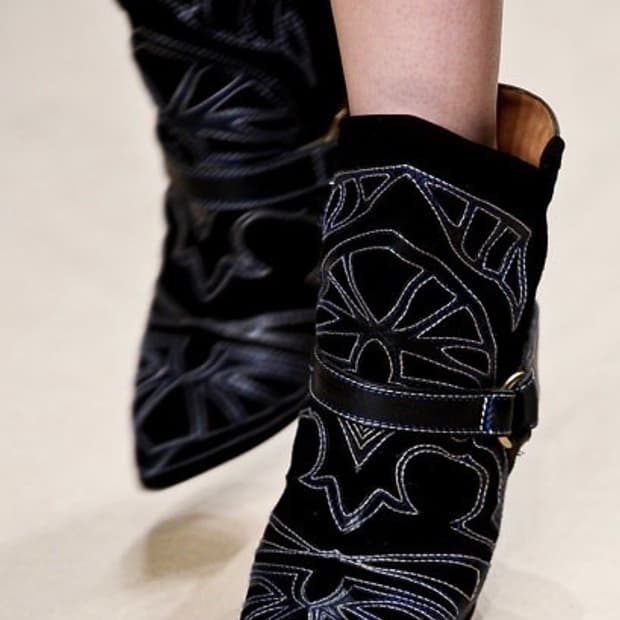 이자벨마랑 12fw 블랙슨 웨스턴 부츠