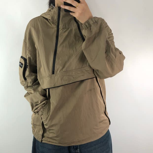 [L] 미즈노 우븐 하프집업 자켓