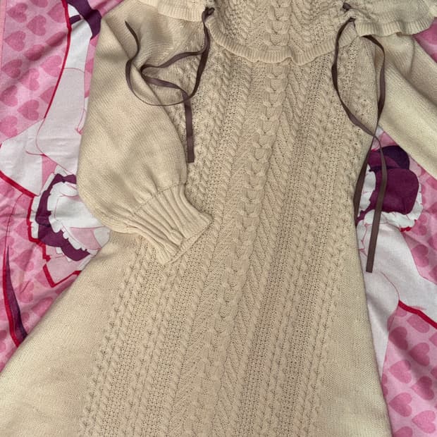 일본빈티지 엑시즈팜 라떼갸루니트원피스