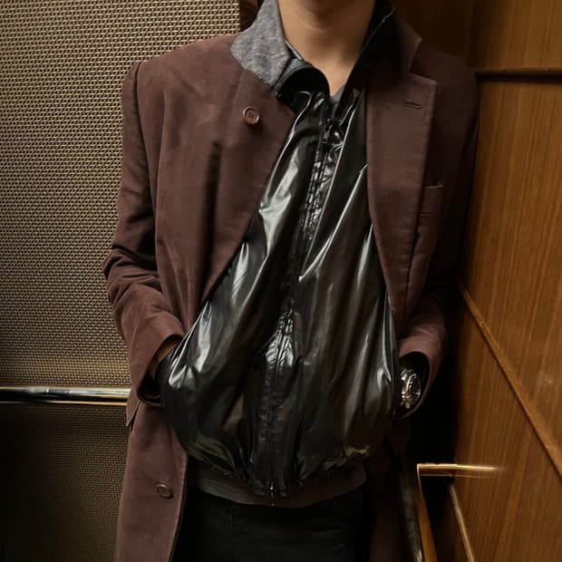 1998FW Helmut Lang Moleskin Coat