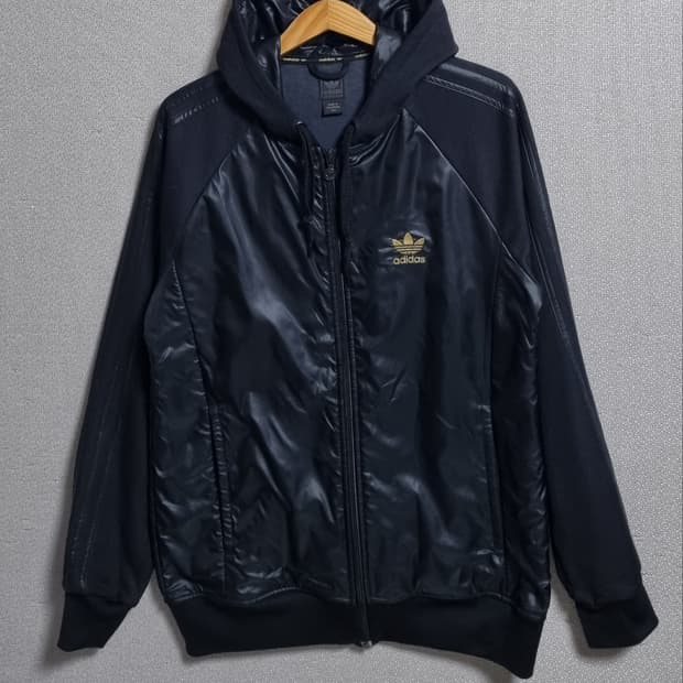 105) 아디다스 2008년제작 빈티지 후드 바람막이 져지 트랙탑