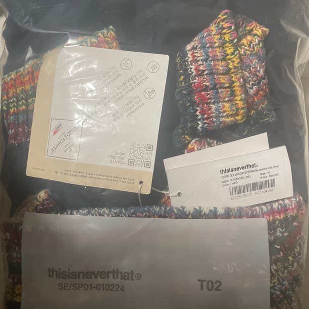 디스이즈네버댓 고어텍스 니트