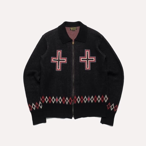 STYLE EYES zip cardigan