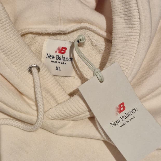 뉴발란스 made in USA 코어 후드티 XL 새상품