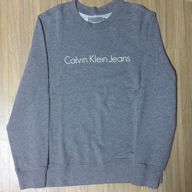 캘빈클라인 그레이 맨투맨