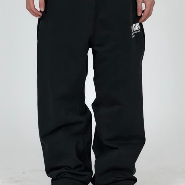 새상품)MPa CONTRAST SWEATPANTS (BLACK) s
