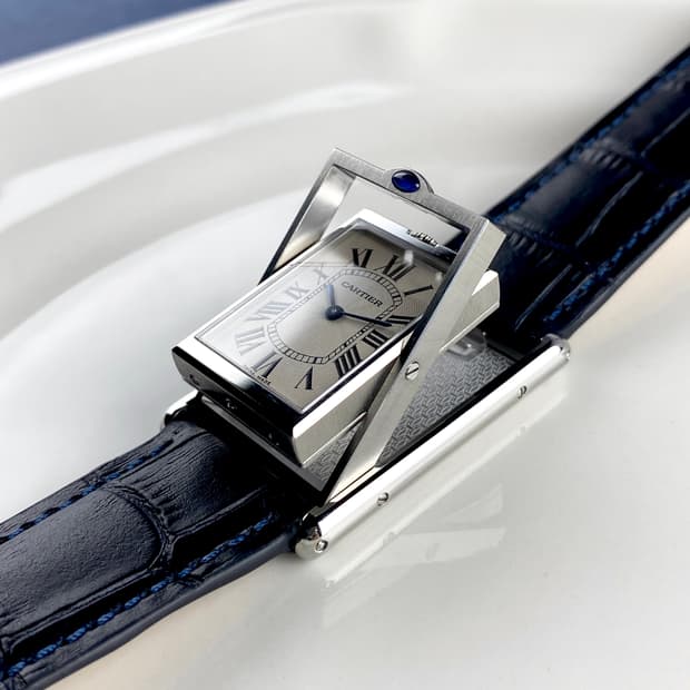 CARTIER TANK BASCULANTE MÉCANIQUE