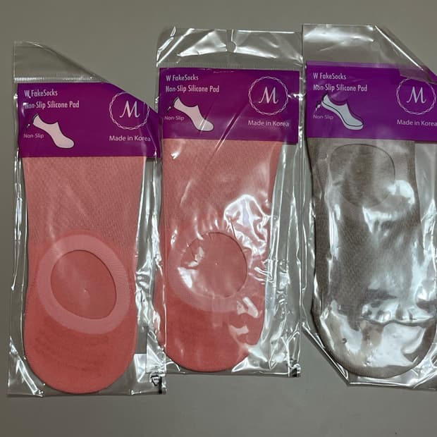 미끄럼방지 덧신 3개