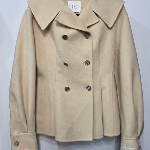 잇미샤 여성 양모 반코트